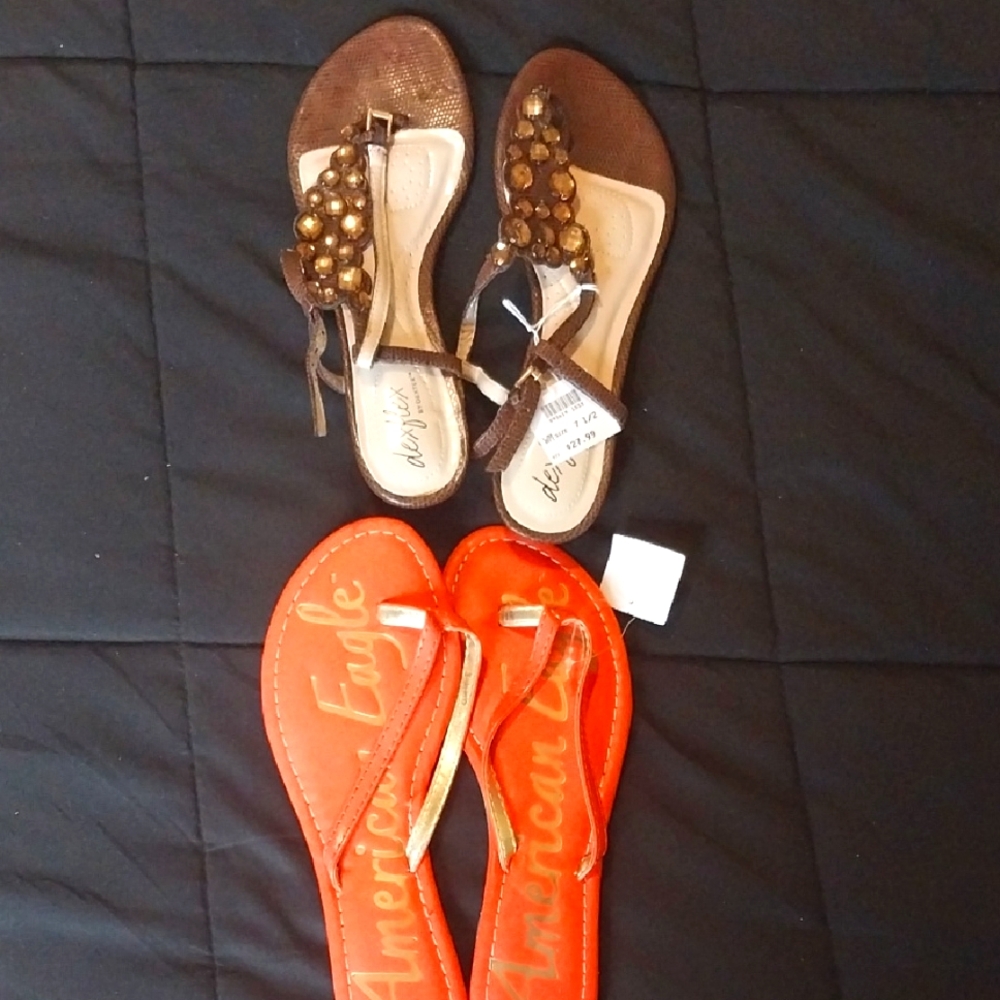 Summer Sandals- Dexflex & American Eagle